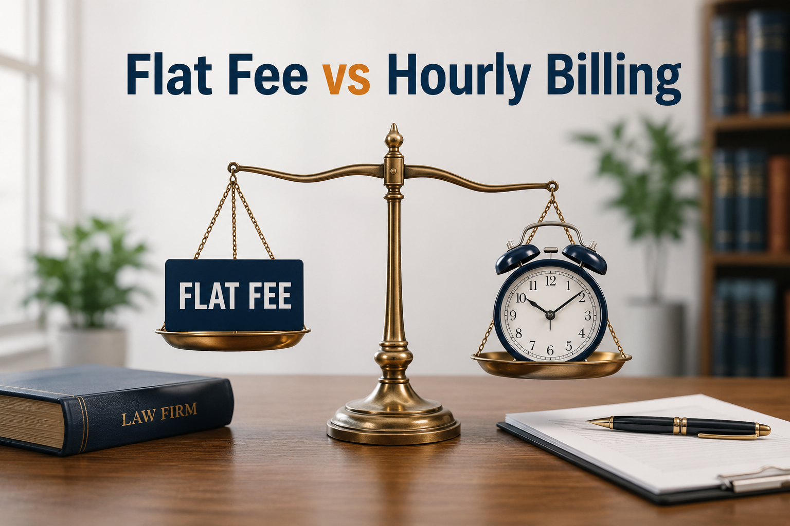 Flat Fee vs Hourly Billing: Which Model Works Best for Your Law Firm?